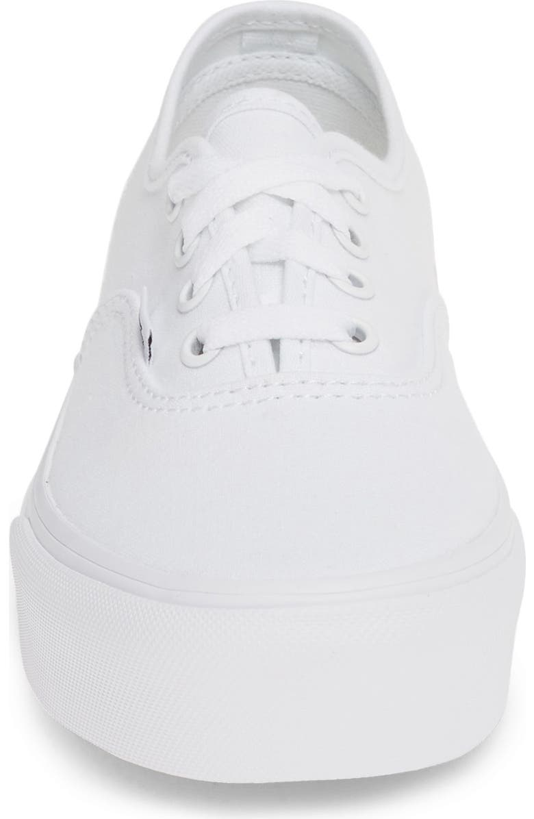 Vans Gender Inclusive Authentic Platform Sneaker, Alternate, color,
