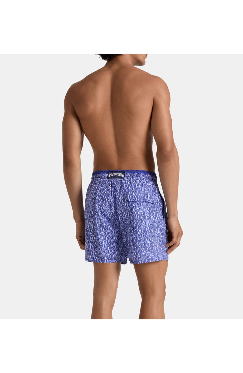 Vilebrequin Graphic Swim Trunks, Alternate, color, Royal Sky