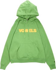 vowels Blur Hoodie