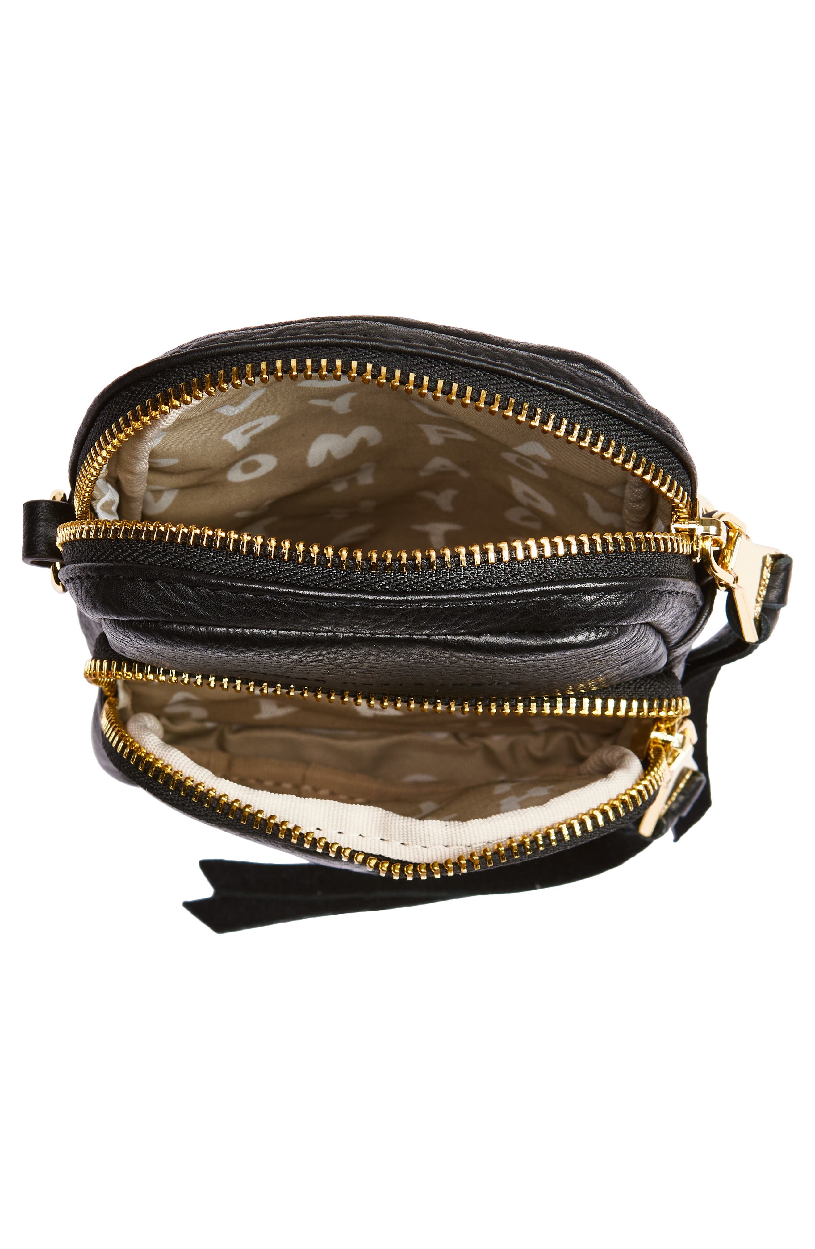 AIMEE Ray Phone Crossbody Bag, Alternate, color, Black