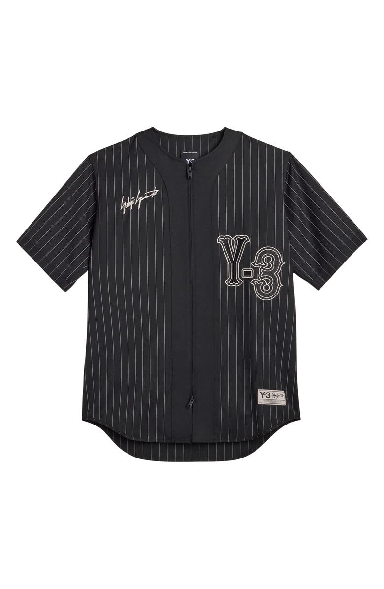 Y-3 Elite 5 Baseball Shirt, Main, color, Black
