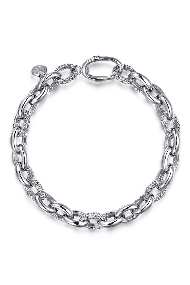 Bujukan Sterling Silver Tennis Bracelet, Main, color, STERLING SILVER