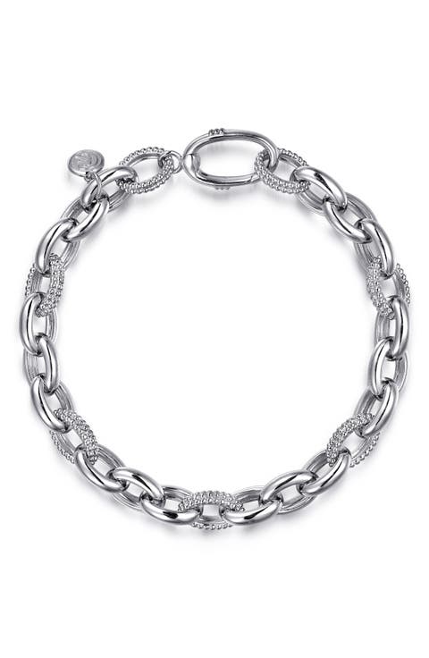 Bujukan Sterling Silver Tennis Bracelet