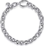 Gabriel & Co. Bujukan Sterling Silver Tennis Bracelet