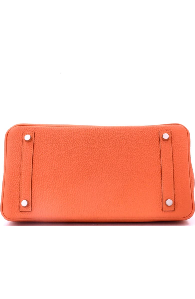 Pre-Owned Hermes Birkin Handbag Orange Togo with Palladium Hardware 30, Alternate, color, Feu