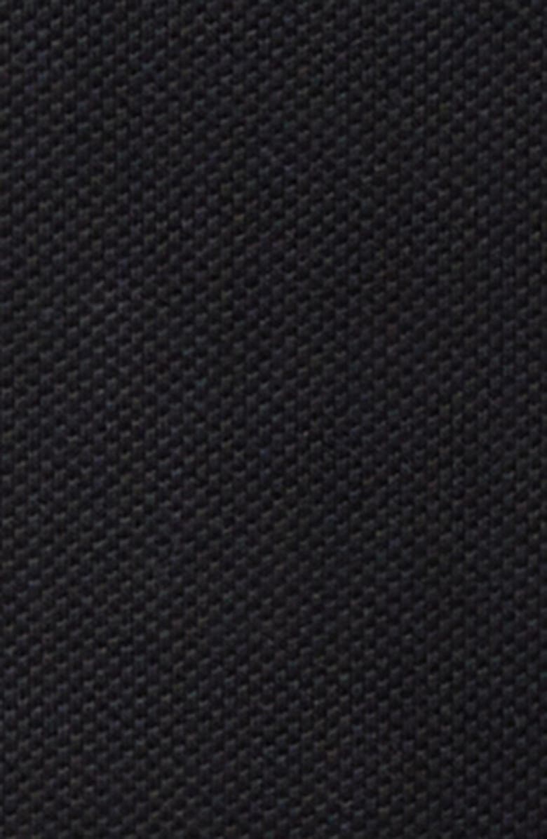 Balmain Embroidered Logo Cotton Polo, Alternate, color, Eab Blk/ White