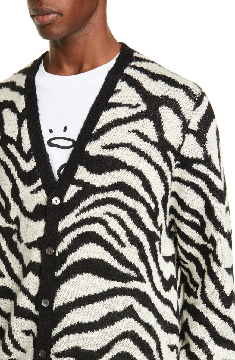 Noon Goons Tiger Cardigan, Alternate, color, 