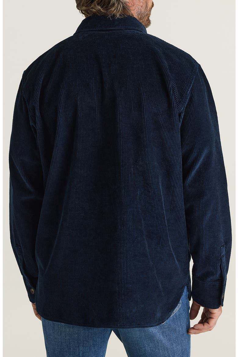 Corduroy Overshirt, Alternate, color, NAVY