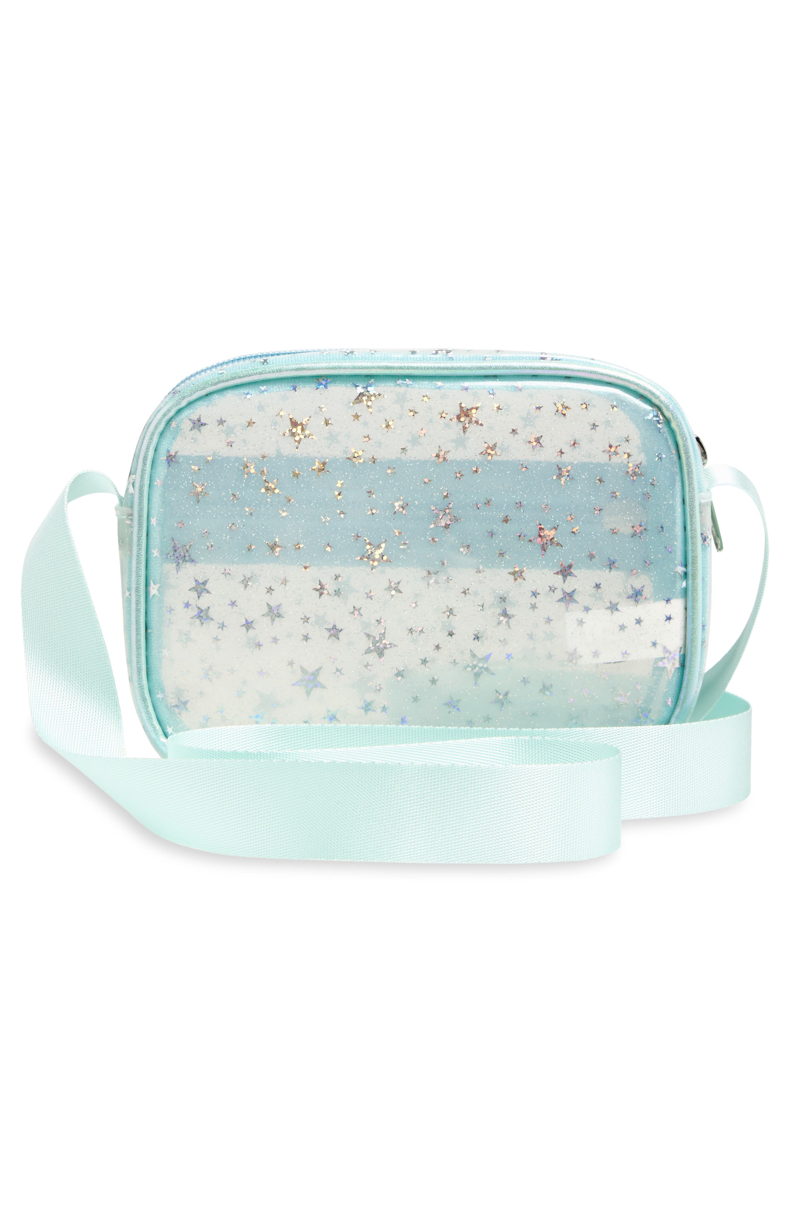 Capelli New York Kids' Star Jelly Crossbody Bag, Alternate, color, Mint