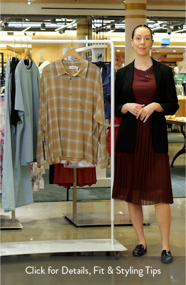 Plaid Button-Up Shirt, sales video thumbnail