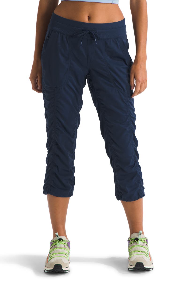 The North Face Aphrodite 2.0 Capri Pants, Main, color, Summit Navy