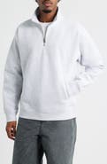 Obey Established Works Quarter-Zip Fleece Pullover