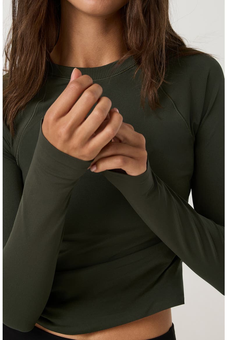 Surge Seamless Performance T-Shirt, Alternate, color, ARMY