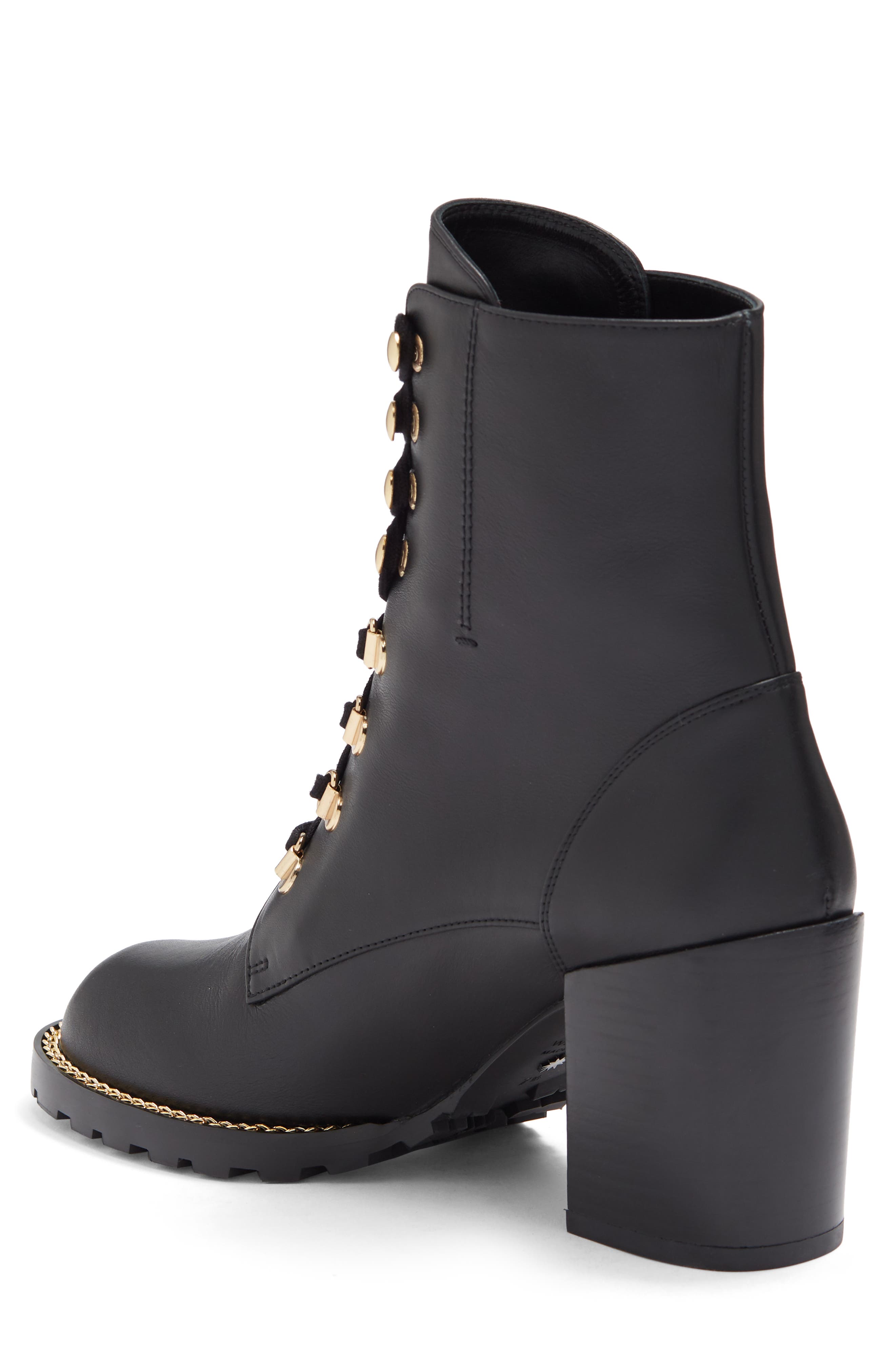 Kolbie Block Heel Bootie, Alternate, color, BLACK