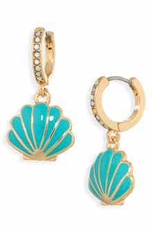 Leith Shell Drop Earrings