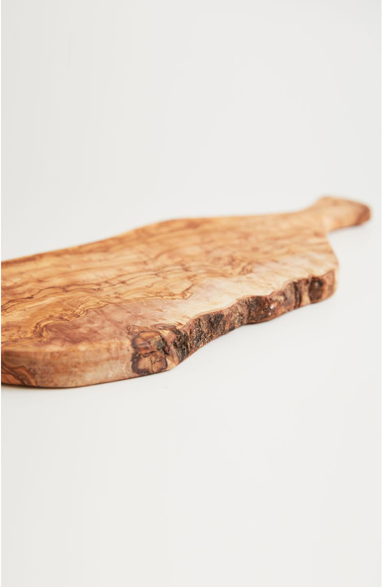 Verve Culture Olivewood Charcuterie Board with Paddle Handle, Alternate, color, NO COLOR
