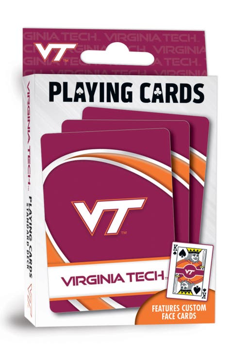 Virginia Tech Hokies Playing Cards