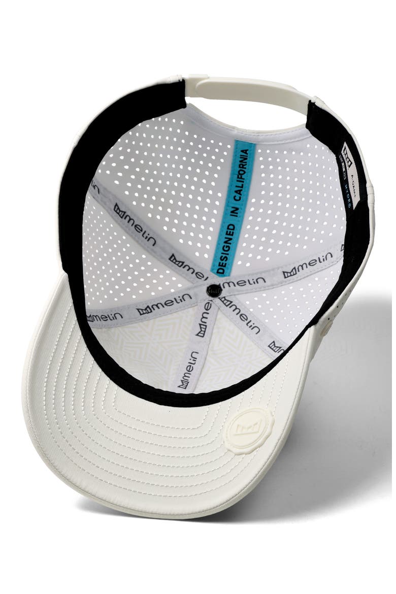 A-Game Icon Hydro Performance Snapback Hat, Alternate, color, EGRET