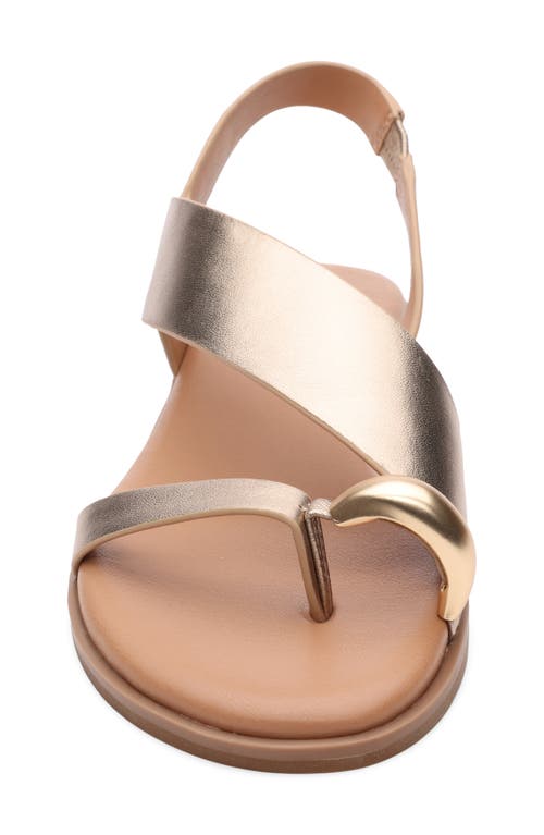 Sanctuary Suave Slingback Sandal In Gold