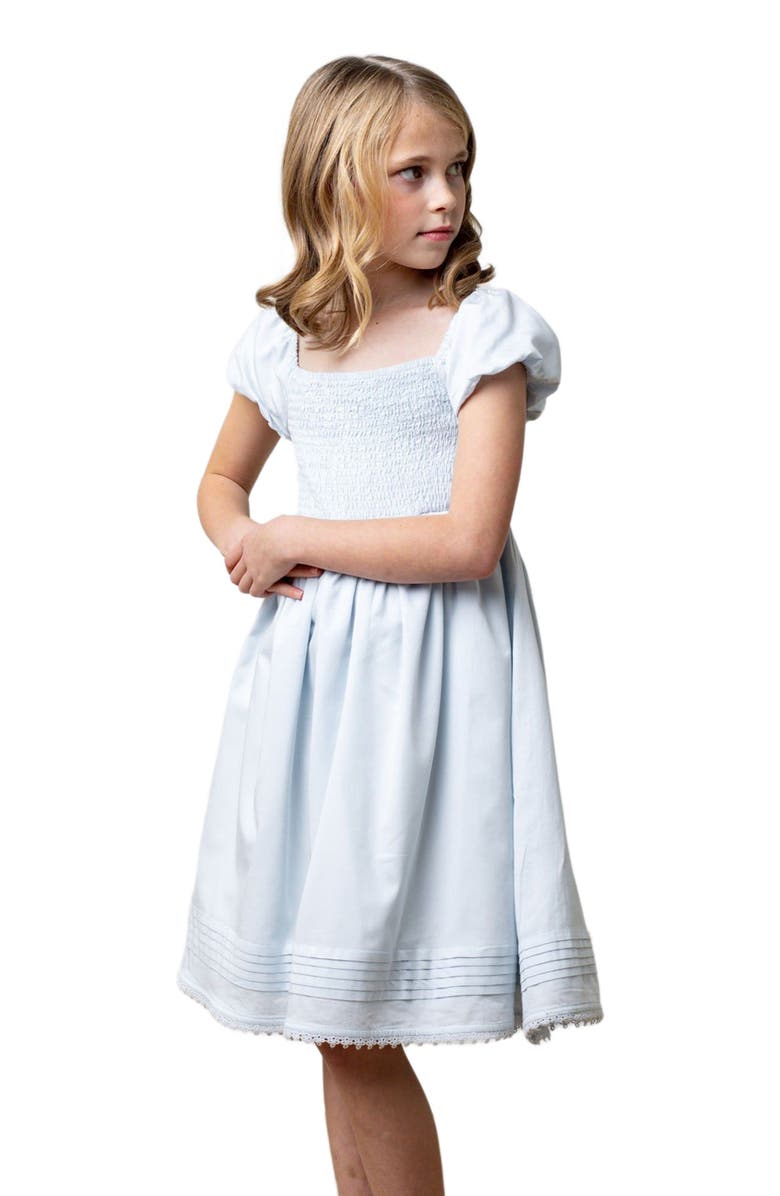 Hope & Henry Girls' Organic Sateen Flower Girl Dress, Toddler, Alternate, color,