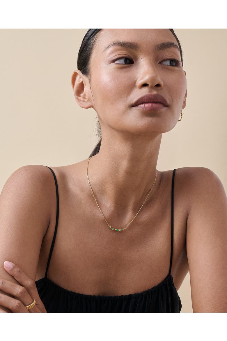 Serena Green Onyx Necklace, Alternate, color, Green Onyx