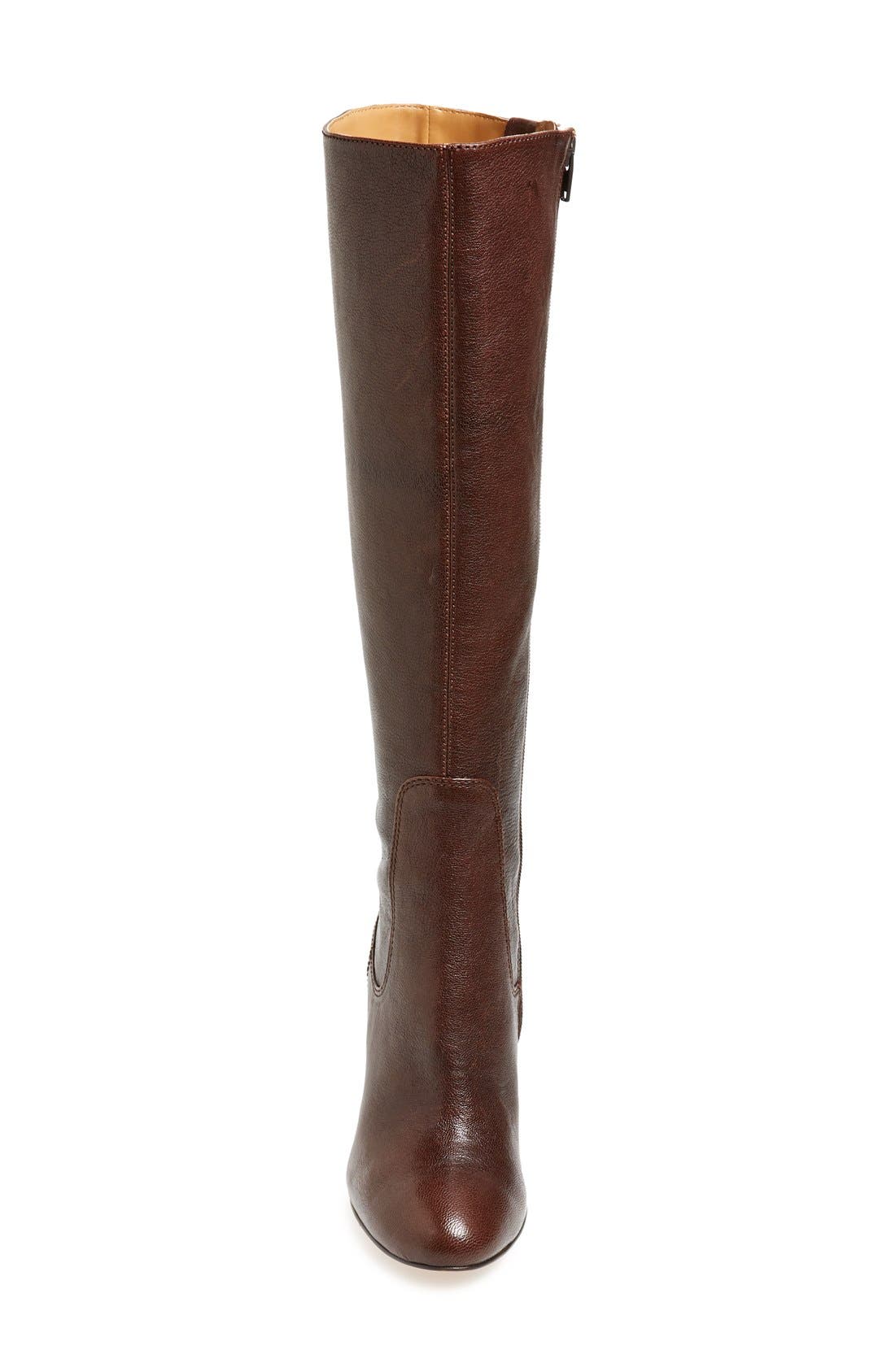 'Heartset' Boot, Alternate, color, BROWN LEATHER