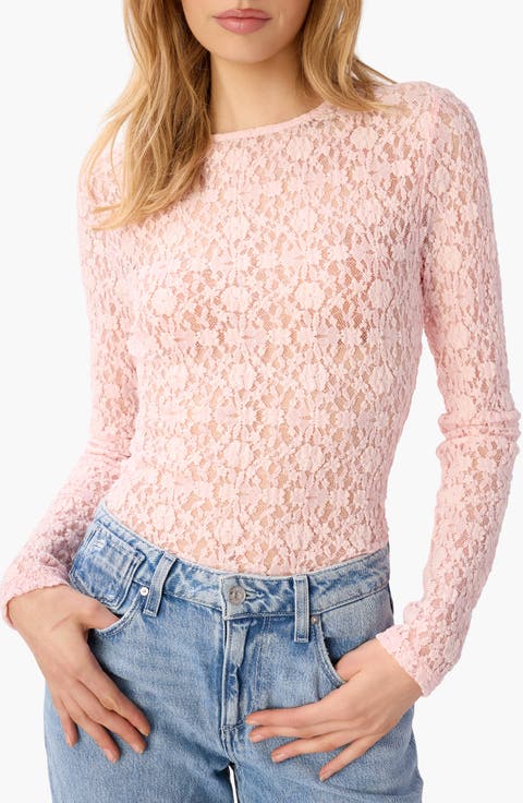 Meli Lace Long Sleeve Shirt