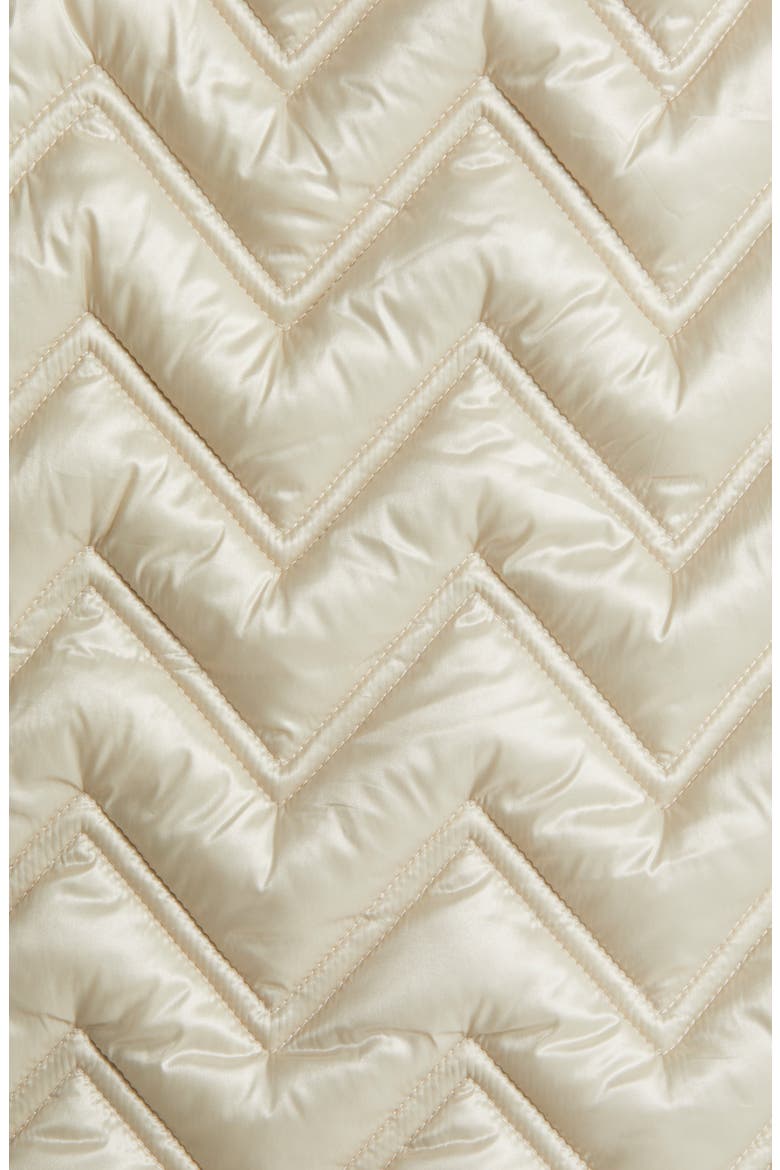 Zigzag Quilt Puffer Jacket, Alternate, color, BISCOTTI