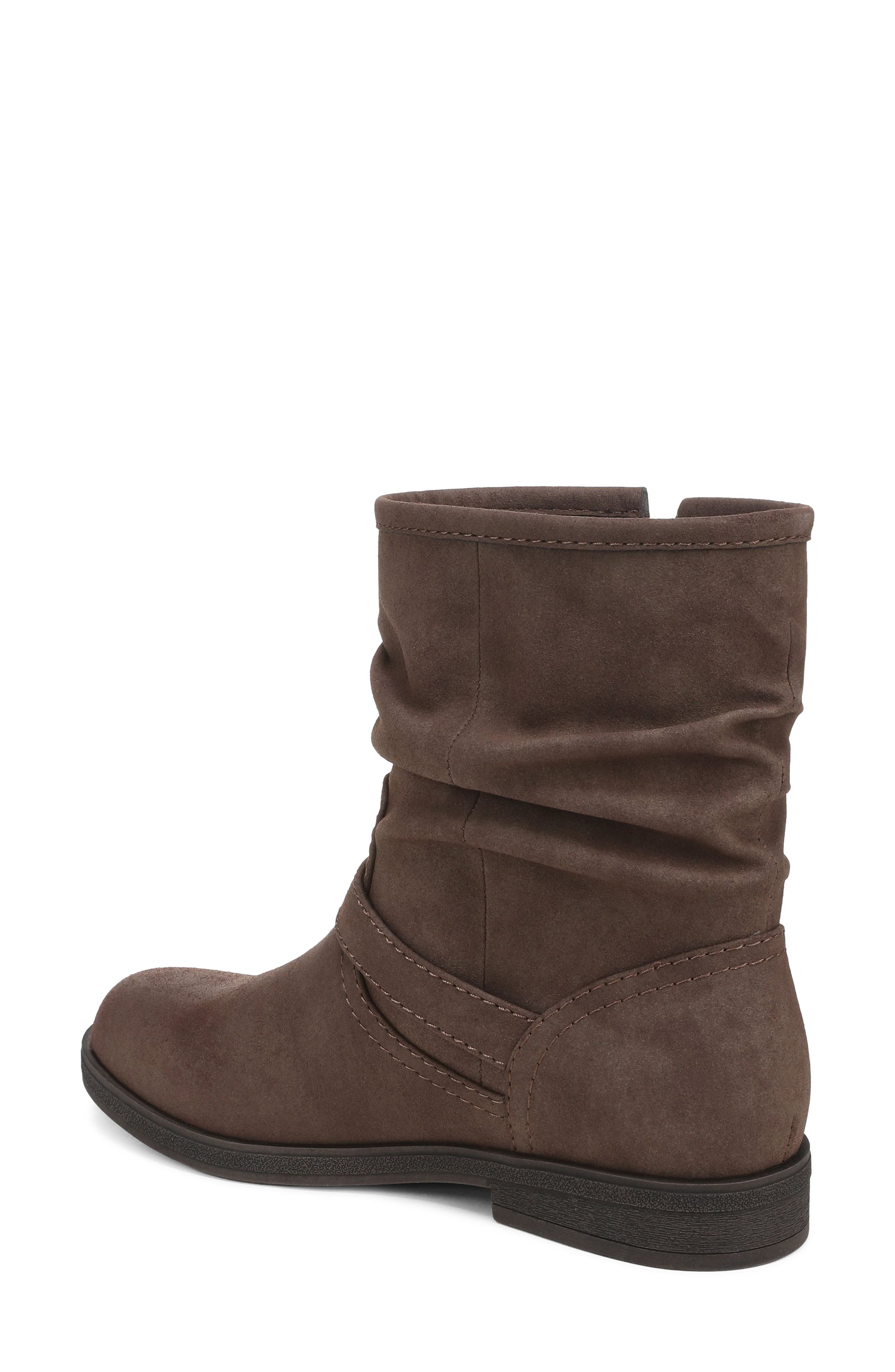 Piers Faux Leather Bootie, Alternate, color, CHOCOLATE FAUX SUEDE