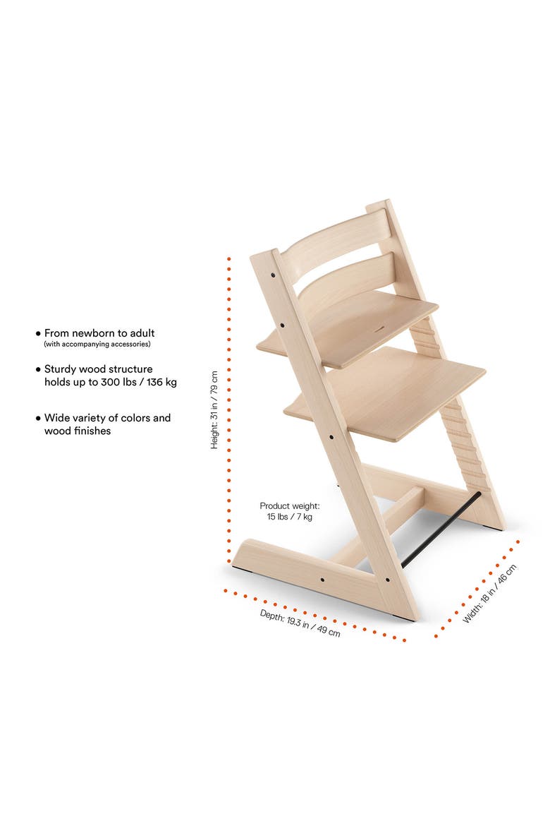 Tripp Trapp® Highchair², Alternate, color, CASHMERE GREY