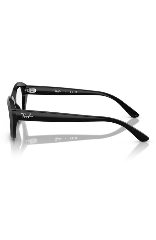RAY BAN RAY-BAN KIDS' 48MM SMALL IRREGULAR OPTICAL GLASSES