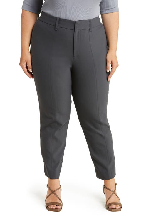 High Waist Cigarette Pants