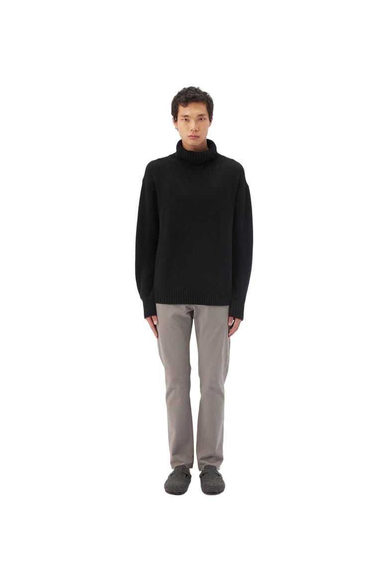 Men's Cashmere Turtleneck, Main, color, black
