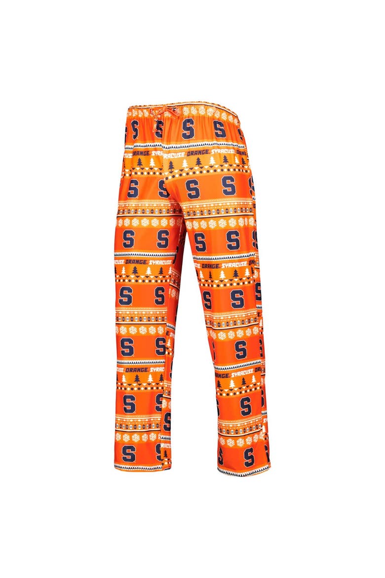 Men's Concepts Sport Orange Syracuse Orange Swivel Long Sleeve T-Shirt & Pants Sleep Set, Alternate, color, Orange