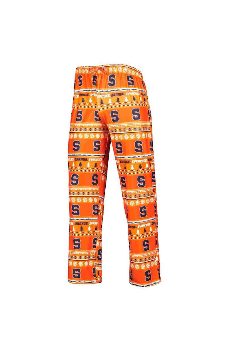 CONCEPTS SPORT Men's Concepts Sport Orange Syracuse Orange Swivel Long Sleeve T-Shirt & Pants Sleep Set, Alternate, color, Orange