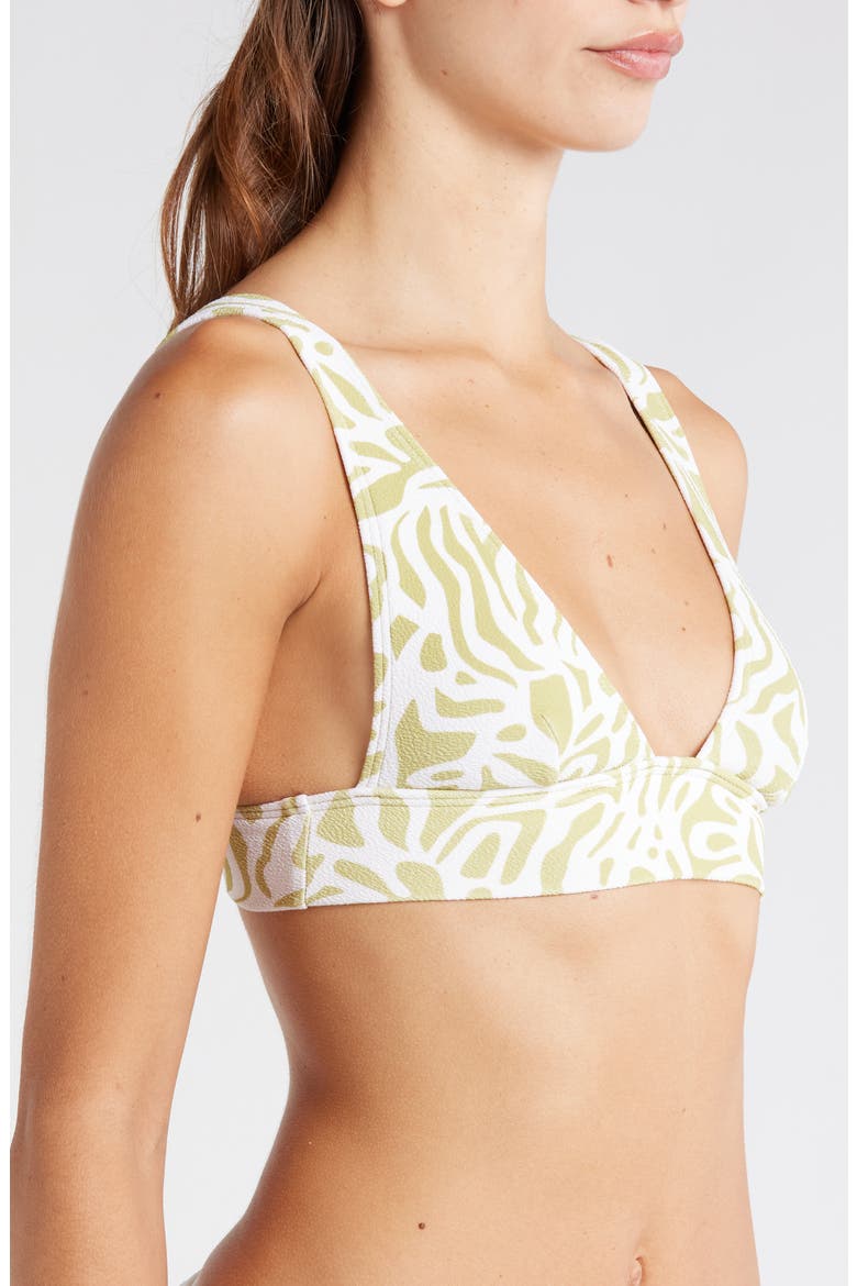 Remi La Cala Plunge Bikini Top, Alternate, color, MOSS JOY