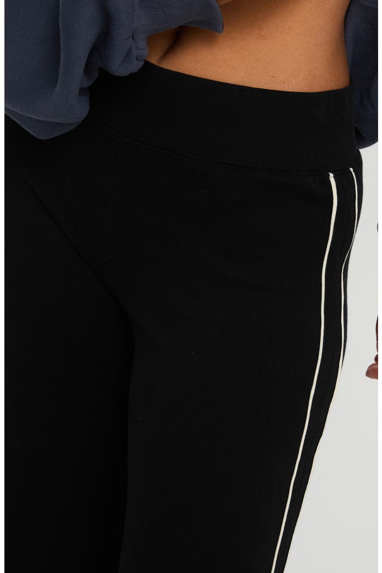 Ascenda Straight Leg Track Pants, Alternate, color, BLACK