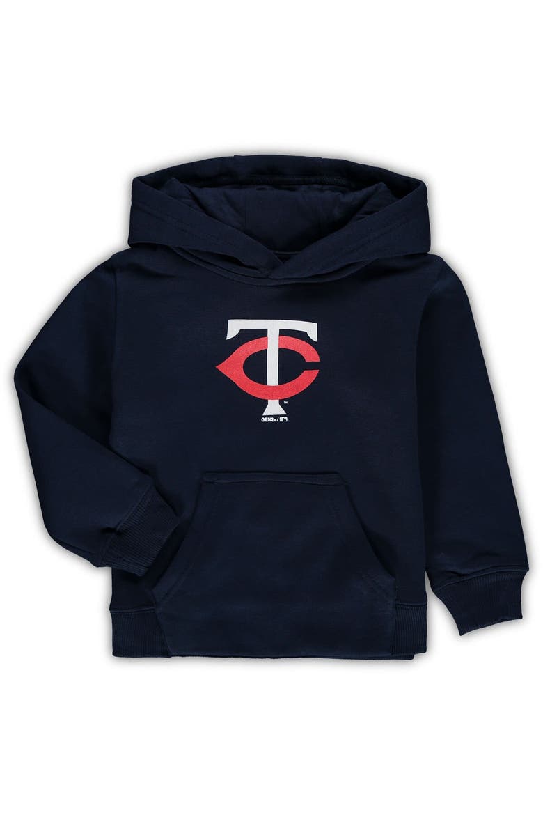 Toddler Navy Minnesota Twins Primary Logo Pullover Hoodie, Main, color, Navy