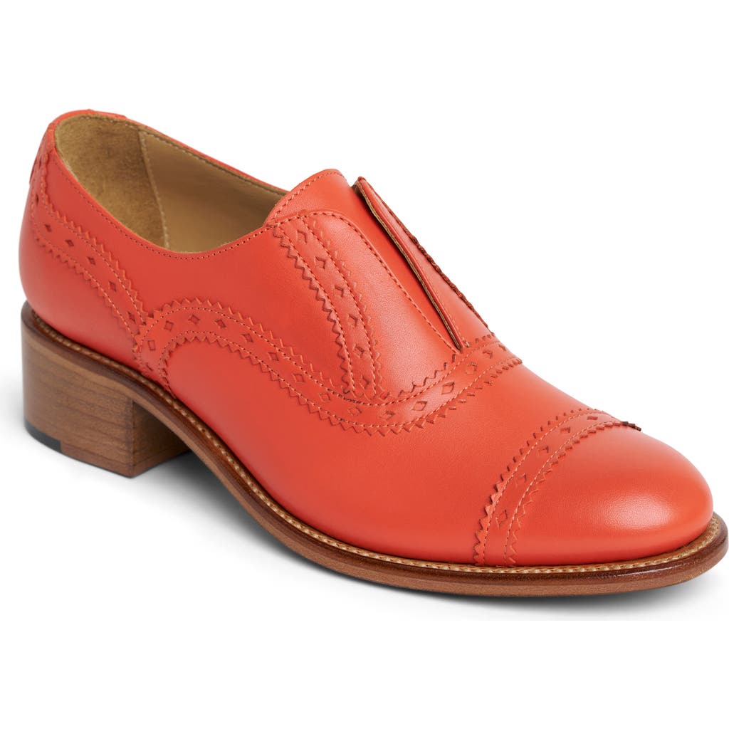 Shop The Office Of Angela Scott Ms. Arzner Slip-on In Blood Orange