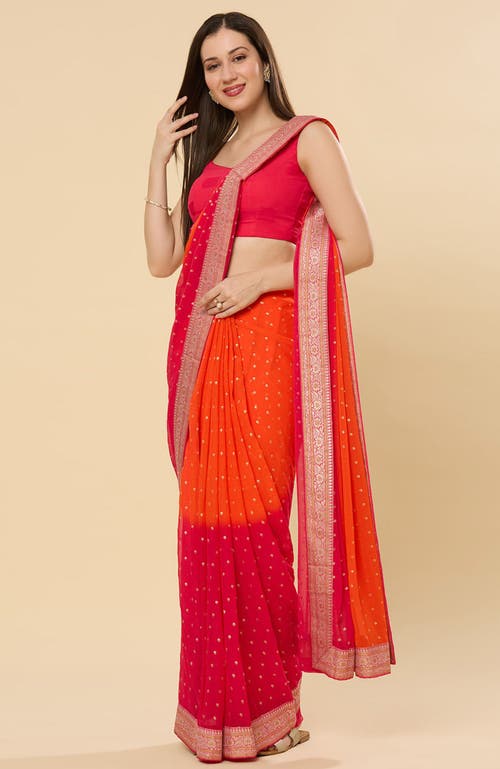 One Minute Saree® Celia Pre-draped Georgette Saree