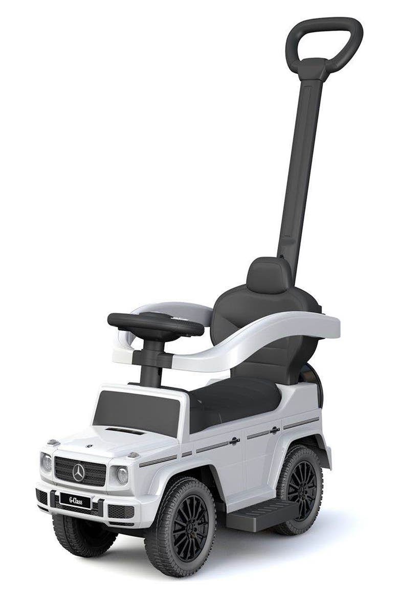 Best Ride-On Cars Mercedes G-Wagon 3-in-1 Push Car, Alternate, color, WHITE