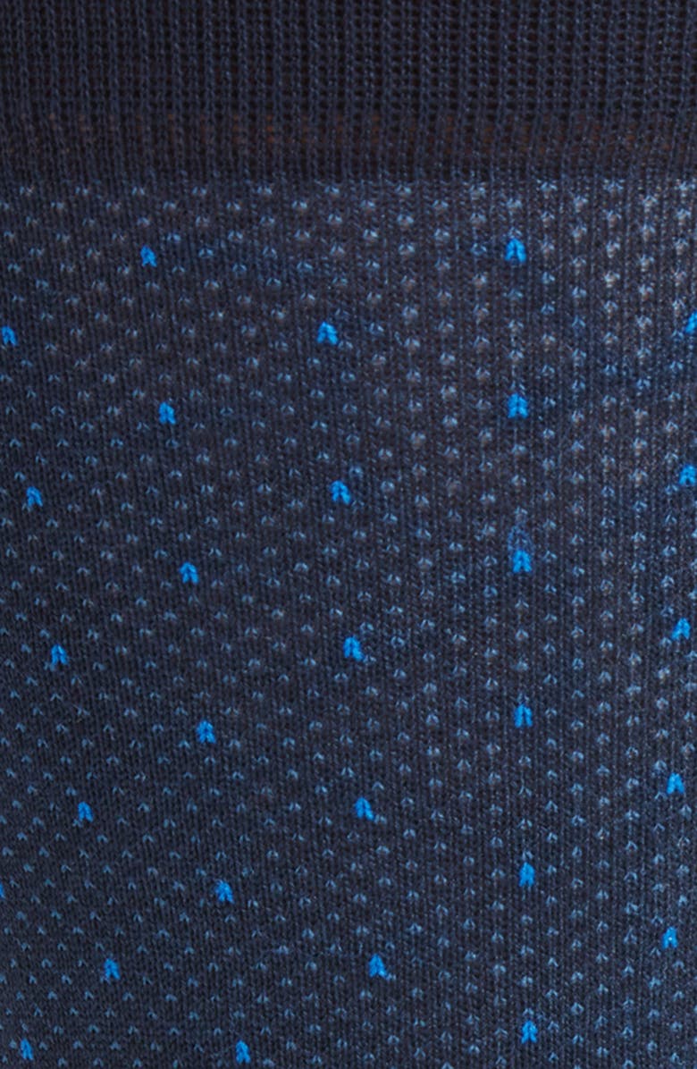 EDWARD ARMAH Neat Dot Pattern Tall Compression Socks, Alternate, color,