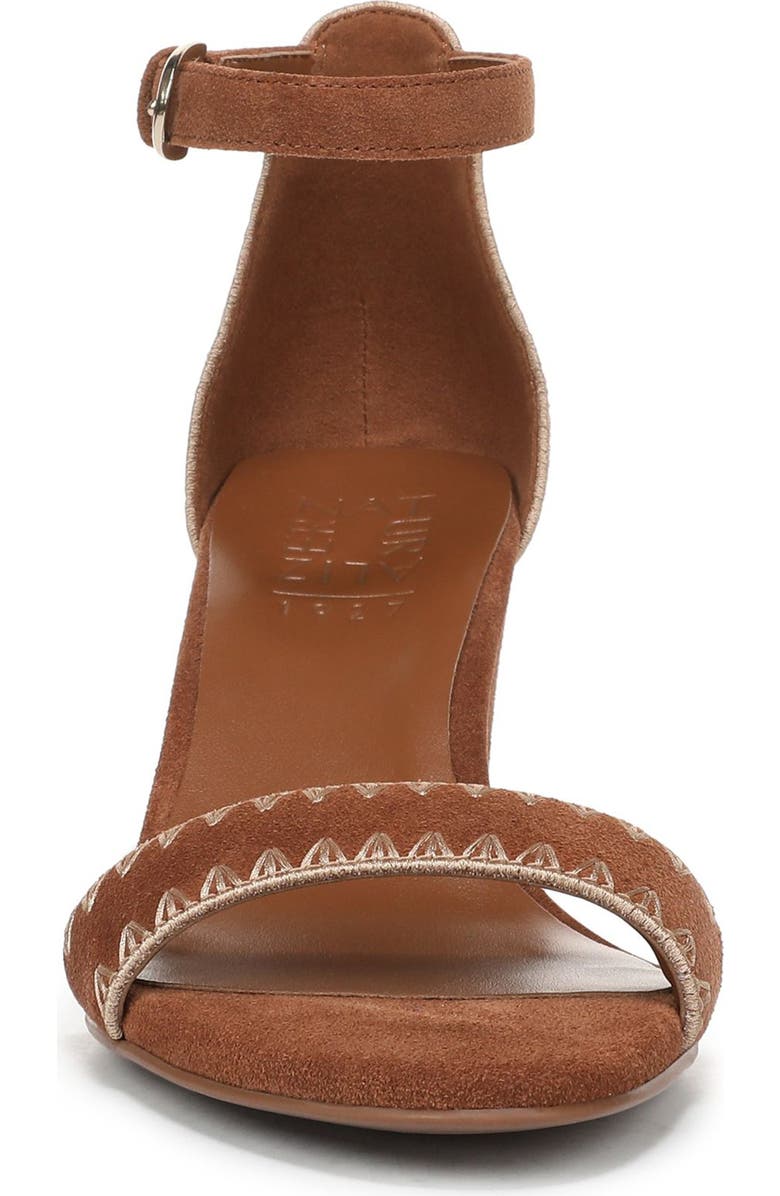 Naturalizer Vera Ankle Strap Sandal, Alternate, color, Walnut Wake