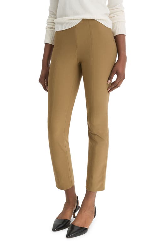 Vince Straight Leg Ankle Pants In Oak Wood