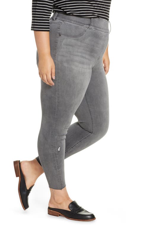 Spanx ® Distressed Skinny Denim Leggings In Gray