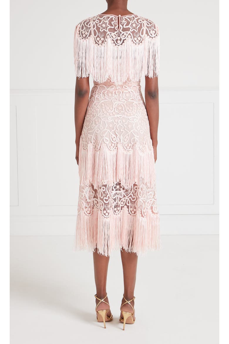 Cordelle Tassel Dress, Alternate, color, Pink