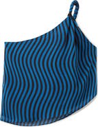 MANGO TEEN Wavy Stripe Asymmetrical Shell