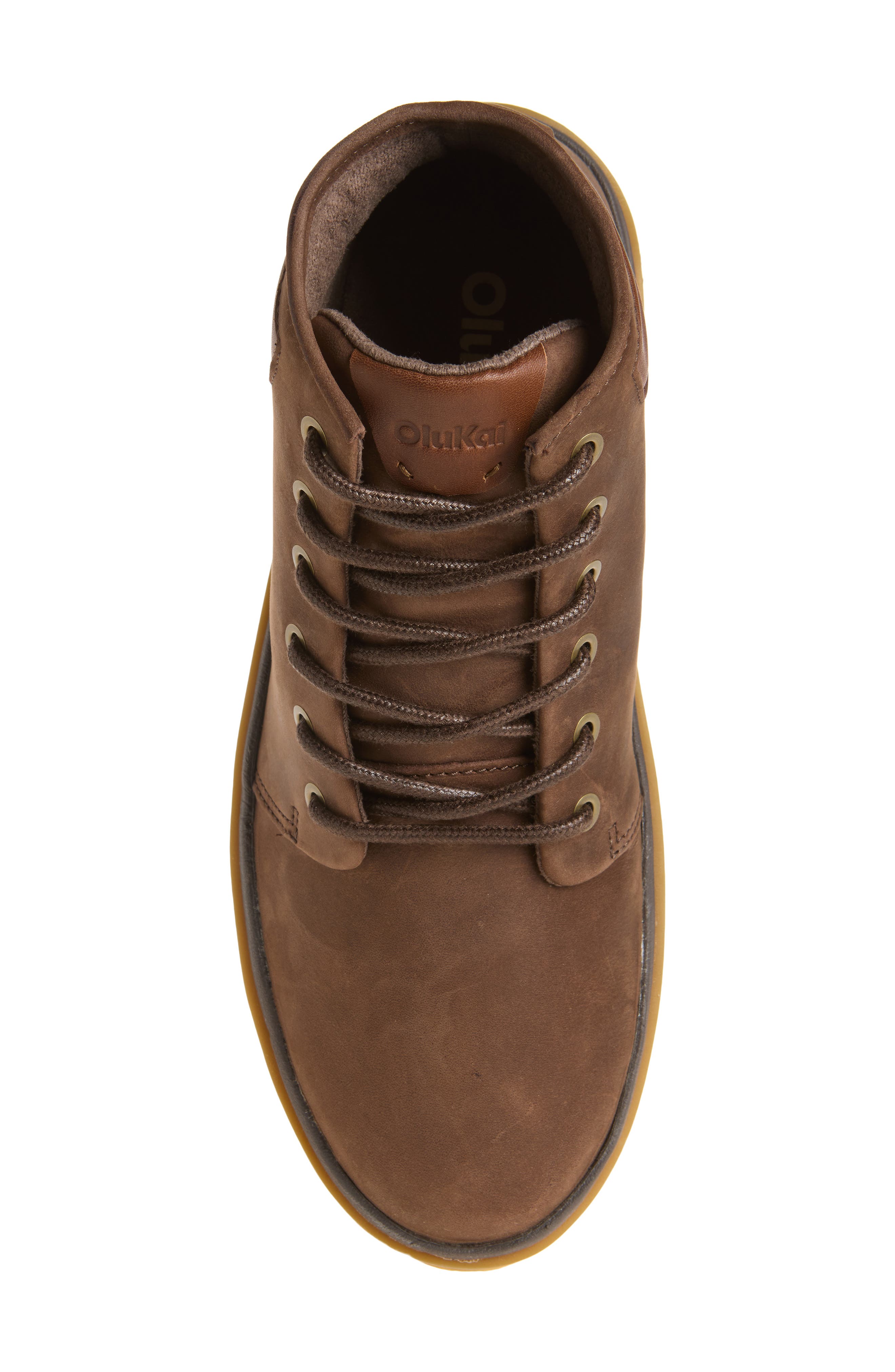 Kekaha Waterproof Leather Boot, Alternate, color, DK JAVA/ TOFFEE