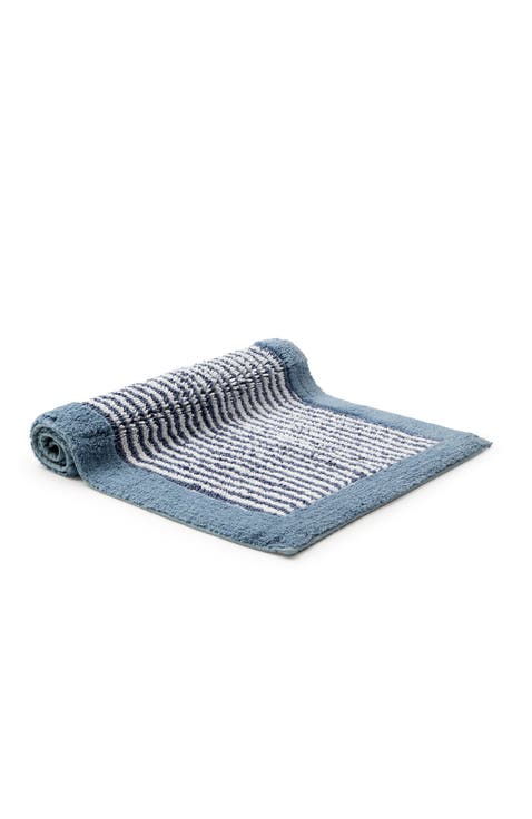 Portobello Stripe Coastal Inspired Bath Rugs