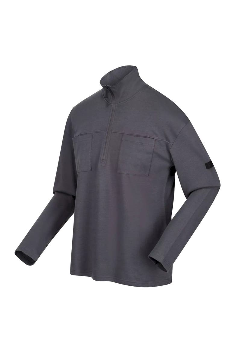 Ferdo Fleece Top, Alternate, color, Dark Grey